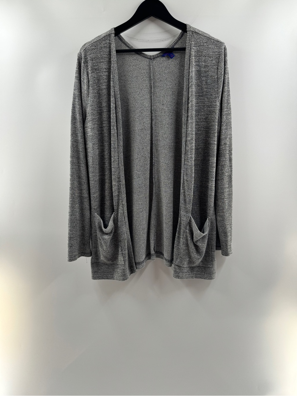 Aeropostale Grey Open Front Pocket Cardigan – Women’s XL